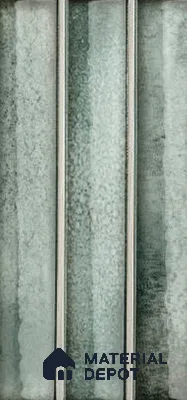 Wall Tile TL 12576 B Kanji Winter Blue 9 inc x 4.5 inc  Glossy Finish - 8.5 mm 