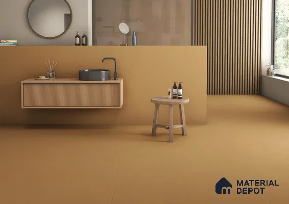 Punch Look Floor & Wall Tile TL 06285 C Sunlit Oasis 2 ft x 2 ft Vitrified Matte Finish - 8 mm | Suitable for Living Room, Bedroom, Bathroom, Kitchen & Balcony