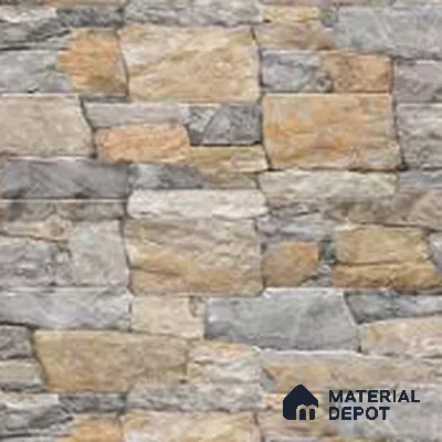 Brick Wall Tile TL 10090 D 16 inch x 6 inch Porcelain Matte Finish - 9 mm