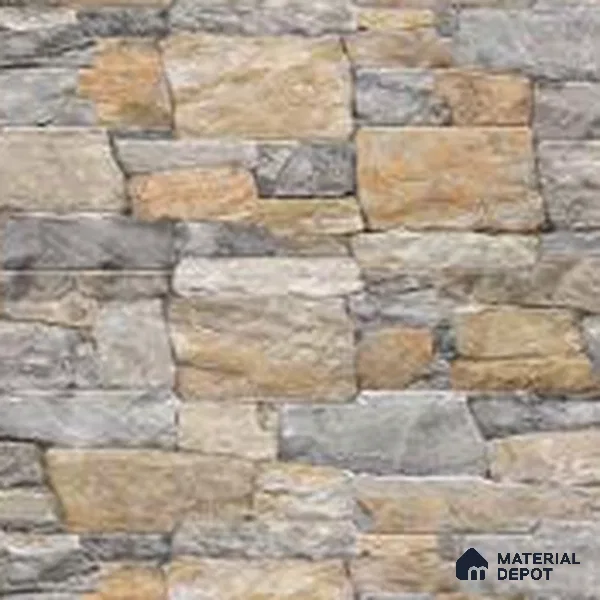 Brick Wall Tile TL 10090 D 16 inch x 6 inch Porcelain Matte Finish - 9 mm