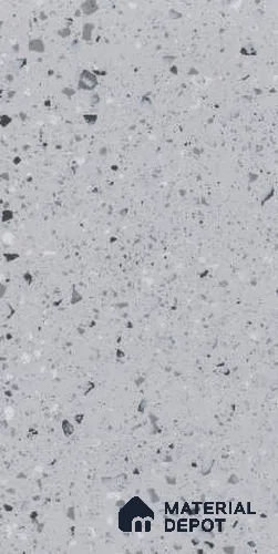Terrazzo Floor & Wall Tile TL 07197 C Materika Gris 2 ft x 4 ft Vitrified Matte Finish - 9 mm