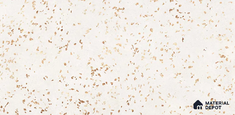Terrazzo Look Floor & Wall Tile TL 11446 B Allure Crema 4 ft x 2 ft Vitrified Matte Finish - 9 mm  | Suitable for Living Room, Bedroom & Dining