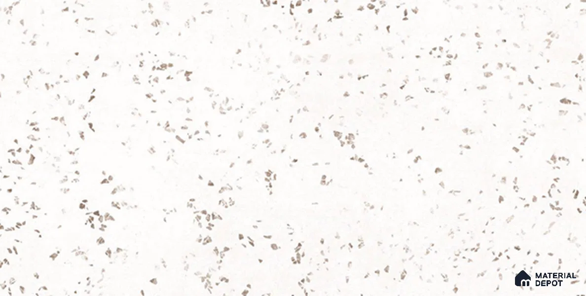 Terrazzo Look Floor & Wall Tile TL 11446 Allure Bianco 4 ft x 2 ft Vitrified Matte Finish - 9 mm | Suitable for Living Room, Bedroom & Dining