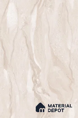 Marble Floor & Wall Large Format Tile TL 06423 Classic Dyna Grey 6 ft x 4 ft Satin Finish Vitrified Tile - 9 mm | Suitable for Living Room, Bedroom & Bathroom | Adhesive and Spacers Must be Used During Installation
