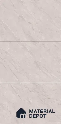 Marble Floor & Wall Large Format Tile TL 06420 B Cinerea River Grey 6 ft x 4 ft Satin Finish Vitrified Tile - 9 mm | Suitable for Living Room, Bedroom & Bathroom | Adhesive and Spacers Must be Used During Installation