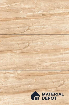 Marble Floor & Wall Tile TL 06386 Italy Beige 4 ft x 2 ft Glossy Finish Vitrified Tile - 9 mm | Suitable for Living Room, Bedroom & Bathroom