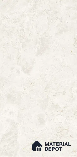 Marble Floor & Wall Tile TL 06385 B Krypton Bianco 4 ft x 2 ft Glossy Finish Vitrified Tile - 9 mm | Suitable for Living Room, Bedroom & Bathroom