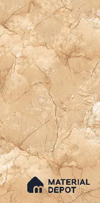 Marble Floor & Wall Tile TL 06383 B Mezora Brown 4 ft x 2 ft Glossy Finish Vitrified Tile - 9 mm | Suitable for Living Room, Bedroom & Bathroom