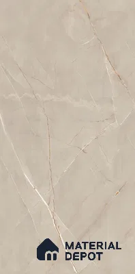 Marble Floor & Wall Tile TL 06396 B Alps Grey 4 ft x 2 ft Glossy Finish Vitrified Tile - 9 mm | Suitable for Living Room, Bedroom & Bathroom