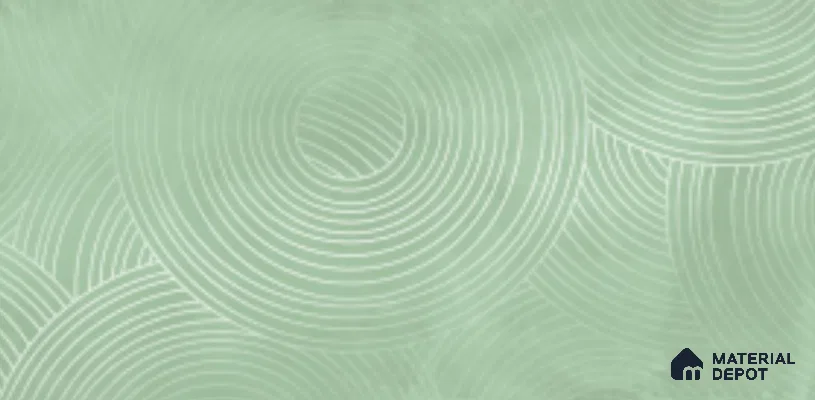 Patterned Wall Tile TL 06402 Z Nebula Verde HL 4 ft x 2 ft Vitrified Carving Matte Finish - 9 mm | Suitable for Living Room, Bedroom & Bathroom