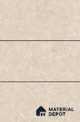 Marble Wall & Floor Tile TL 06378 B Trinity Beige 4 ft x 2 ft Vitrified Glossy Finish - 9 mm | Suitable for Living Room, Bedroom & Bathroom