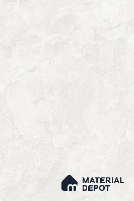 Marble Floor & Wall Large Format Tile TL 06422 Crestola Bianco 6 ft x 4 ft Satin Finish Vitrified Tile - 9 mm | Suitable for Living Room, Bedroom & Bathroom | Adhesive and Spacers Must be Used During Installation