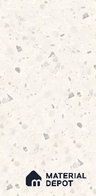 Terrazzo Floor & Wall Tile TL 06404 C Terazzo Bianco 4 ft x 2 ft Carving Matte Finish Vitrified Tile - 9 mm | Suitable for Living Room, Bedroom & Bathroom (Sample)