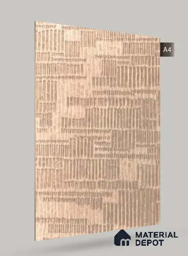 Patterned Look Z+ 2212 8 ft x 4 ft Matte Finish Decorative Laminate - 1.25 mm | Suitable for Bedroom, TV Unit, Wardrobe
