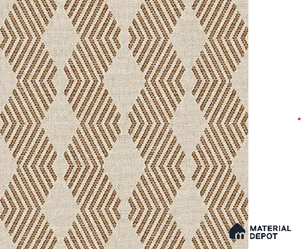 Moroccan Floor Tile TL 12345 PS 353 Brown 1 ft x 1 ft Matte Finish Ceramic Tile - 9 mm