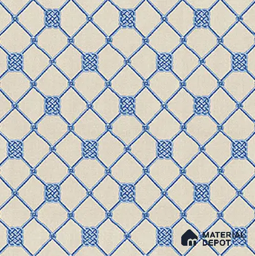 Moroccan Floor Tile TL 12343 PS 351 1 ft x 1 ft Matte Finish Ceramic Tile - 9 mm