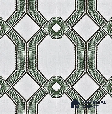 Moroccan Floor Tile TL 12341 B PS 349 Green 1 ft x 1 ft Matte Finish Ceramic Tile - 9 mm | Suitable For Bathroom, Balcony, Kitchen