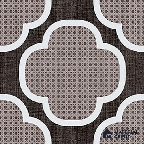 Moroccan Floor Tile TL 12342 PS 350 1 ft x 1 ft Matte Finish Ceramic Tile - 9 mm