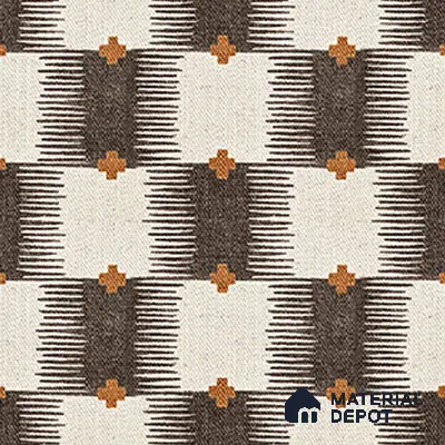 Moroccan Floor Tile TL 12346 PS 354 1 ft x 1 ft Matte Finish Ceramic Tile - 9 mm