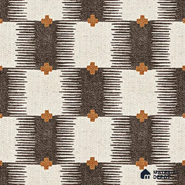 Moroccan Floor Tile TL 12346 PS 354 1 ft x 1 ft Matte Finish Ceramic Tile - 9 mm