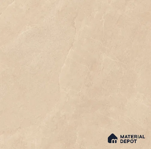 Stone Floor Tile TL 12330 Marlin Beige 2 ft x 2 ft GHR Finish Vitrified Tile - 9 mm | Suitable For Bathroom, Terrace & Balcony