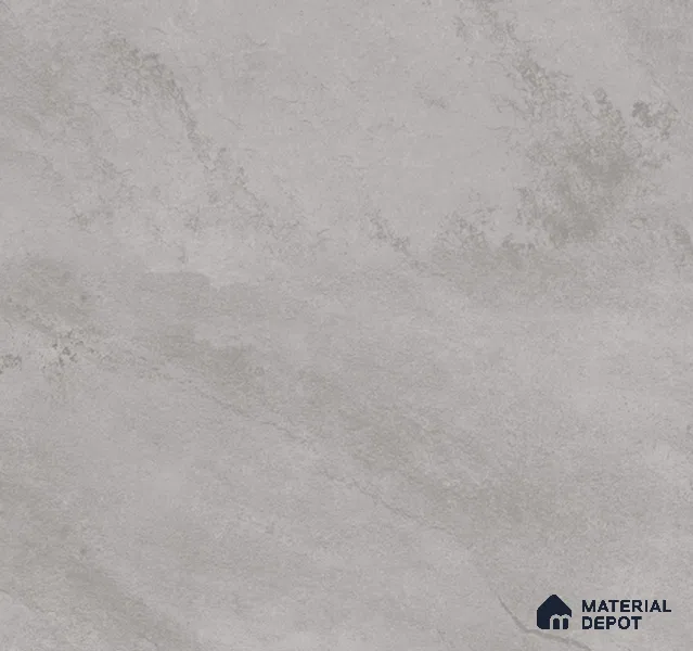 Stone Floor Tile TL 12510 Concrete Grey 2 ft x 2 ft Matte Finish Vitrified Tile - 9 mm | Suitable For Bathroom, Terrace & Balcony