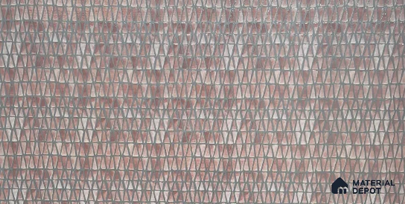 Patterned Floor & Wall Tile TL 12326 Solace Red 4 ft x 2 ft Glue Matte Finish Vitrified Tile - 9 mm