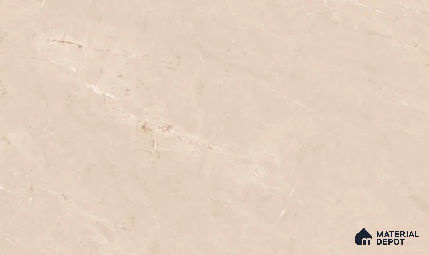 Marble Floor & Wall Tile TL 12920 Marfilo Beige 6 ft x 4 ft Matte Finish White Body Tile - 9 mm | Suitable For Living Room, Bedroom & Dining