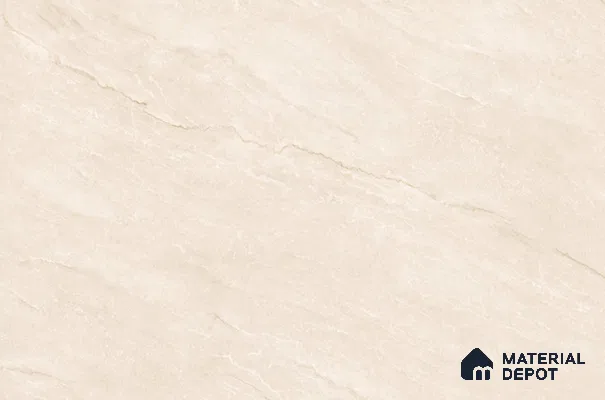 Marble Floor & Wall Tile TL 12912 Granio Beige  6 ft x 4 ft Velvet Finish Vitrified Tile - 9 mm | 3 Random Design | Suitable For Living Room, Bedroom & Dining