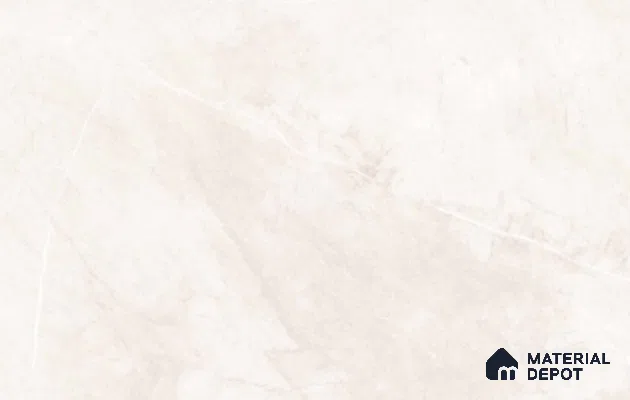 Marble Floor & Wall Tile TL 12919 Oman Light 6 ft x 4 ft Glossy Finish White Body Tile - 9 mm | Suitable For Living Room, Bedroom & Dining