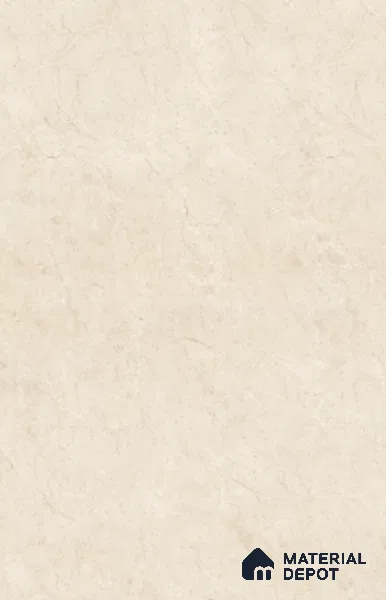 Marble Floor Large Format Tile TL 10776 Raw Beige Marfil 6 ft x 4 ft Glossy Finish Vitrified Colorbody Tile - 15 mm | Suitable for Living Room, Bedroom & Bathroom | Adhesive and Spacers Must be Used During Installation