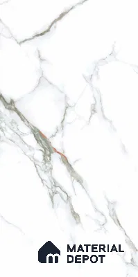 Marble Floor & Wall Tile TL 06392 Alexa Statuario Green 4 ft x 2 ft Glossy Finish Vitrified Tile - 9 mm | Suitable for Living Room, Bedroom & Bathroom