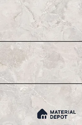 Marble Floor & Wall Tile TL 06409 Rustone Bianco 4 ft x 2 ft Matte Finish Vitrified Tile - 9 mm | Suitable for Living Room, Bedroom & Bathroom