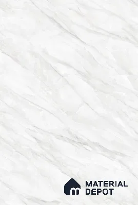 Marble Floor & Wall Large Format Tile TL 06414 jasper White 6 ft x 4 ft Glossy Finish Vitrified Tile - 9 mm | Suitable for Living Room, Bedroom & Bathroom | Adhesive and Spacers Must be Used During Installation