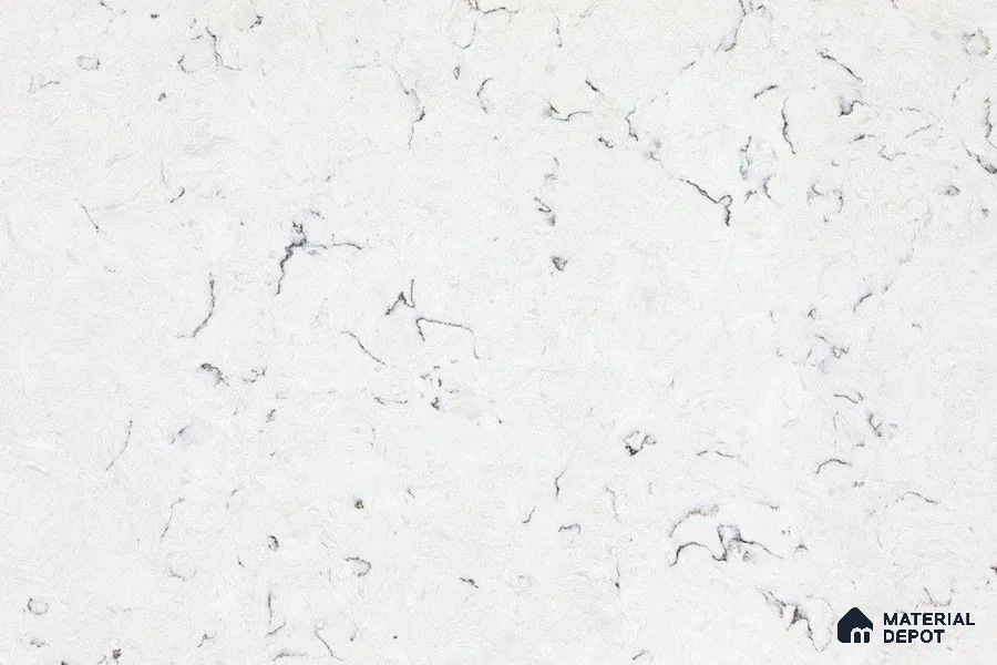 Belina Quartz QR 00170 Frosted Cascade Value Series 10.5 ft x 5.25 ft Quartz - 20 mm | 5 Years Warranty | Suitable for Kitchen, Restaurant, Counter Tops, Dining, Reception, office