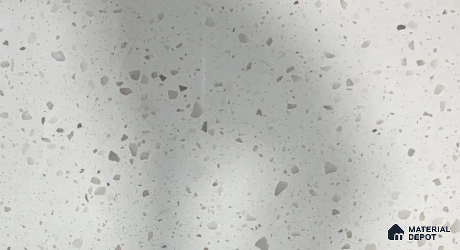 Belina Quartz QR 00168 B Iced Beige Value Series 10.66 ft x 2.71 ft Quartz - 20 mm | 5 Years Warranty | Suitable for Kitchen, Restaurant, Counter Tops, Dining, Reception, office