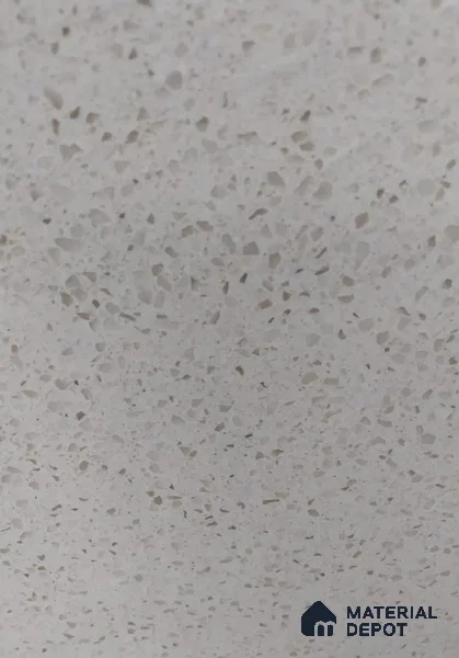 Belina Quartz QR 00184 Ivory Pebble Cloud Value Series 10.5 ft x 5.25 ft Quartz - 20 mm | 5 Years Warranty | Suitable for Kitchen, Restaurant, Counter Tops, Dining, Reception, office