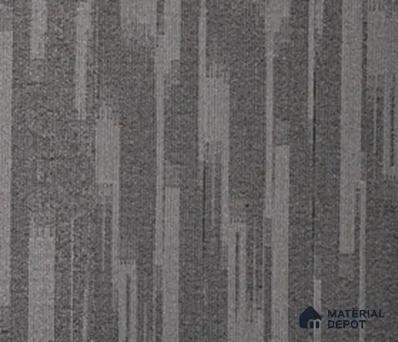 CT 00094 Belle 05 Carbon Grey Belle Series 1000x250 mm | Non Woven | 100 % Solution Dyed Olefin | 600 GSM | 1/2 Gauge | Eco Backing Carpet Tile