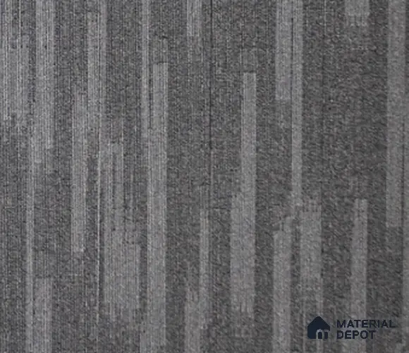 CT 00094 B Belle 06 Cool Grey Belle Series 1000x250 mm | Non Woven | 100 % Solution Dyed Olefin | 600 GSM | 1/2 Gauge | Eco Backing Carpet Tile