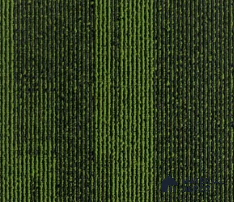 CT 00094 C Belle 07 Leafy Green Belle Series 1000x250 mm | Non Woven | 100 % Solution Dyed Olefin | 600 GSM | 1/2 Gauge | Eco Backing Carpet Tile