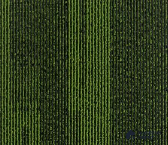CT 00094 C Belle 07 Leafy Green Belle Series 1000x250 mm | Non Woven | 100 % Solution Dyed Olefin | 600 GSM | 1/2 Gauge | Eco Backing Carpet Tile