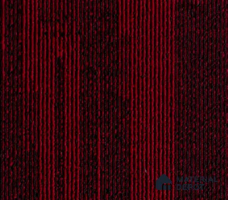CT 00094 D Belle 08 Flaming Red Belle Series 1000x250 mm | Non Woven | 100 % Solution Dyed Olefin | 600 GSM | 1/2 Gauge | Eco Backing Carpet Tile