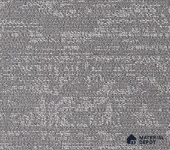 CT 00096 C Haze 15 Steel Grey Haze Series 500x500 mm | Non Woven | 100 % Solution Dyed Olefin | 600 GSM | 1/2 Gauge | Eco Backing Carpet Tile