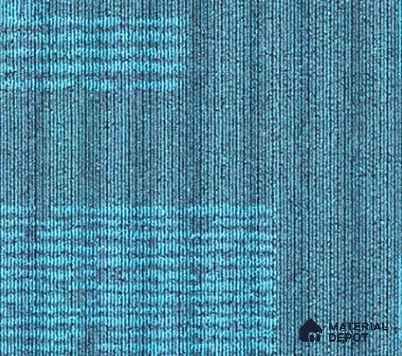 CT 00095 C Palo Alto 11 Aqua Blue Palo Alto Series 500x500 mm | Non Woven | 100 % Solution Dyed Olefin | 600 GSM | 1/2 Gauge | Eco Backing Carpet Tile