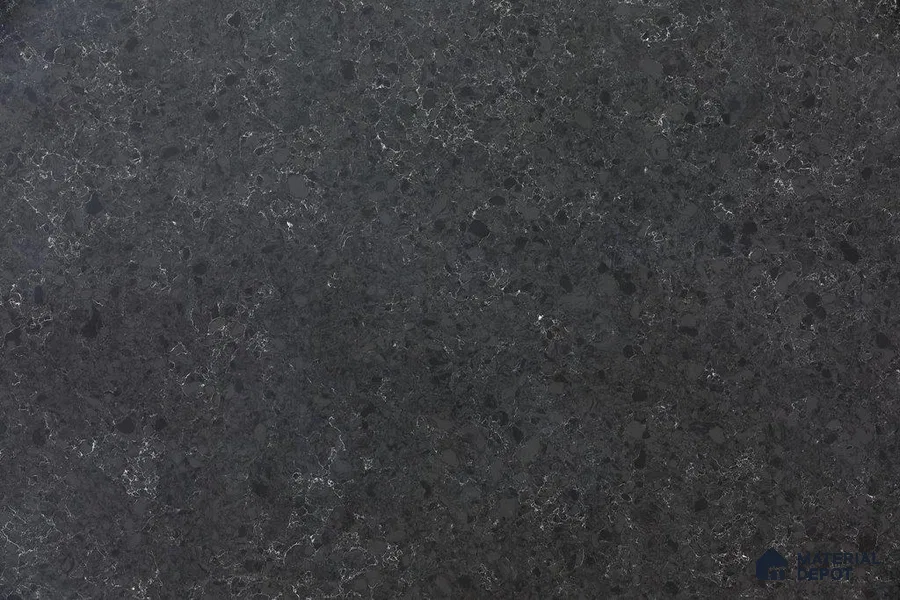 Belina Quartz QR 00173 Shadow Pietra Value Series 10.5 ft x 5.25 ft Quartz - 20 mm | 5 Years Warranty | Suitable for Kitchen, Restaurant, Counter Tops, Dining, Reception, office