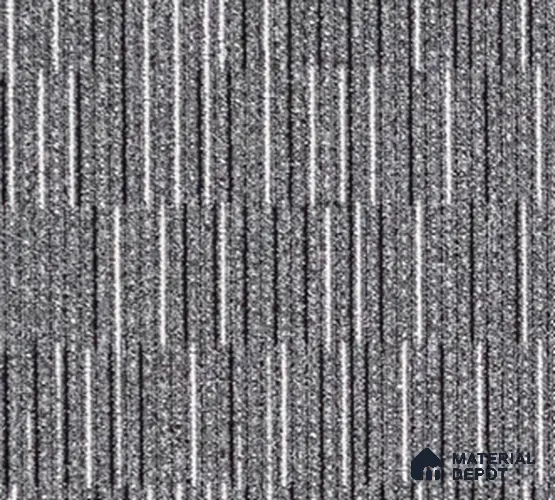 CT 00093 B Ray 02 Shadow Grey Ray Series 500x500 mm | Non Woven | 100 % Solution Dyed Olefin | 500 GSM | 1/2 Gauge | Eco Backing Carpet Tile