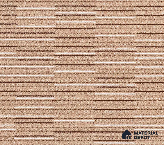 CT 00093 D Ray 04 Chocolate Brown Ray Series 500x500 mm | Non Woven | 100 % Solution Dyed Olefin | 500 GSM | 1/2 Gauge | Eco Backing Carpet Tile
