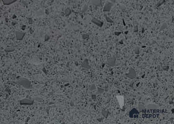 Belina Quartz QR 00163 Granite Mist Value Series 10.66 ft x 5.31 ft Quartz - 20 mm | 5 Years Warranty | Suitable for Kitchen, Restaurant, Counter Tops, Dining, Reception, office