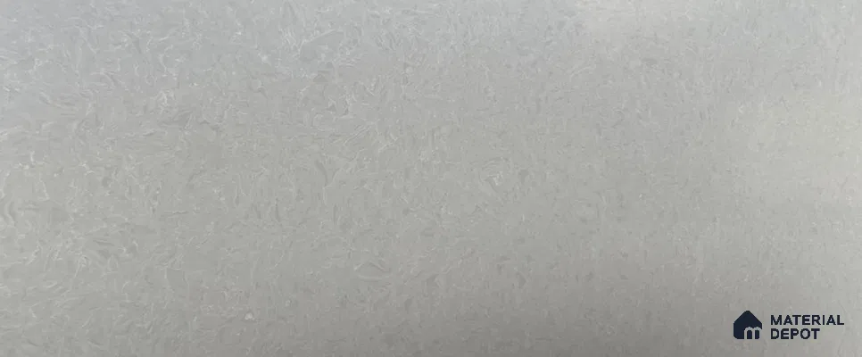 Belina Quartz QR 00190 Opaline Veil Value Series 10.5 ft x 5.25 ft Quartz - 20 mm | 5 Years Warranty | Suitable for Kitchen, Restaurant, Counter Tops, Dining, Reception, office