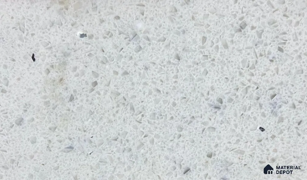 Belina Quartz QR 00164 Frosted Pebble Value Series 10.66 ft x 5.31 ft Quartz - 20 mm | 5 Years Warranty | Suitable for Kitchen, Restaurant, Counter Tops, Dining, Reception, office